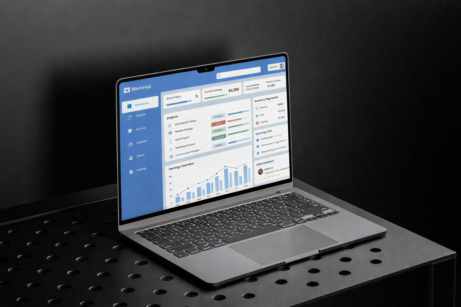 User-centered interfaces and experiences that are intuitive, accessible, and delightful to use.